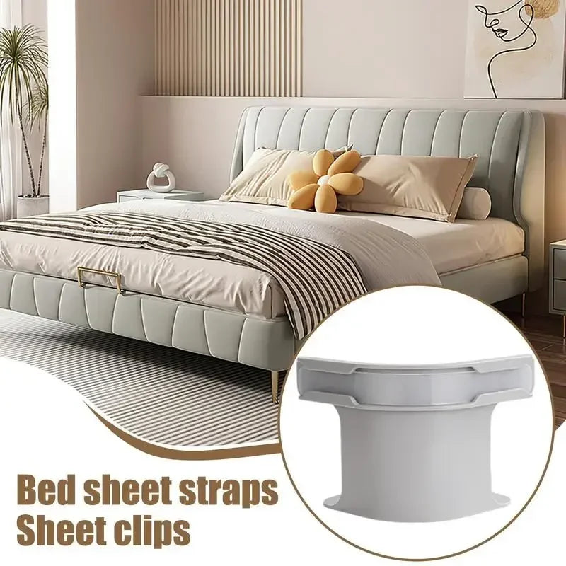 4pcs Heavy Duty Bedsheet Corner Tightener Clips
