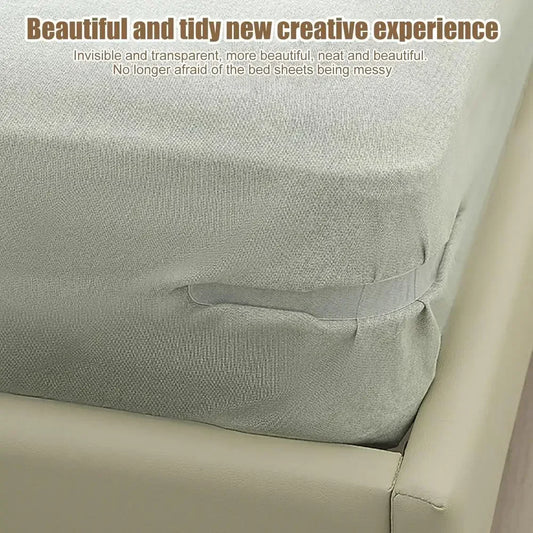 4pcs Heavy Duty Bedsheet Corner Tightener Clips